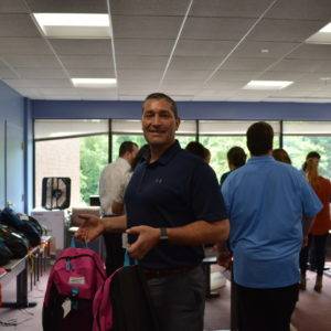 Backpack Giveback eric